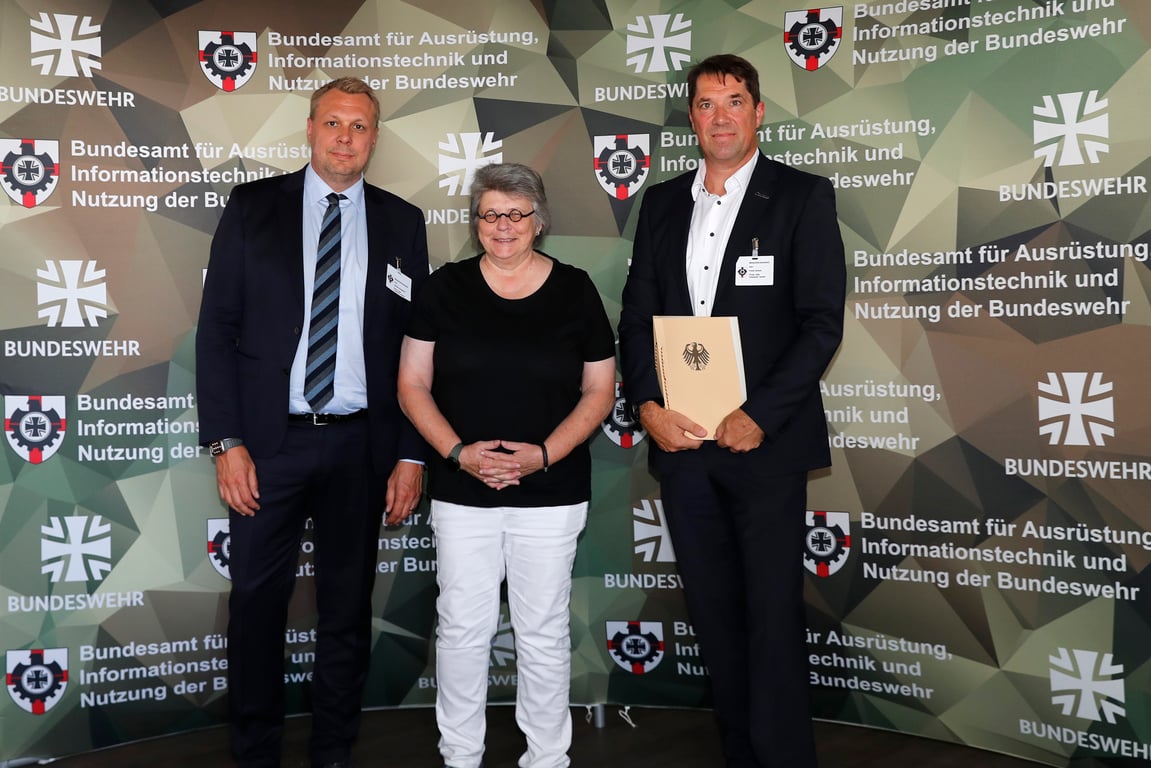 Undertecknande av ramavtal mellan MilDef och Bundeswehr