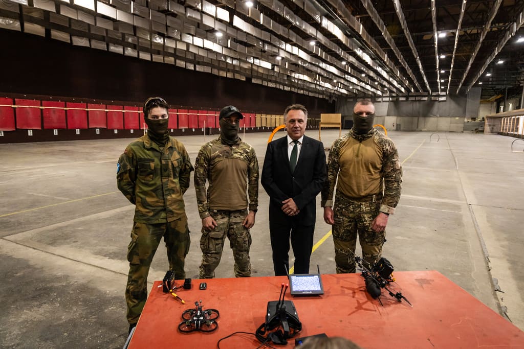 Norge og Ukraina inleder felles droneproduksjon