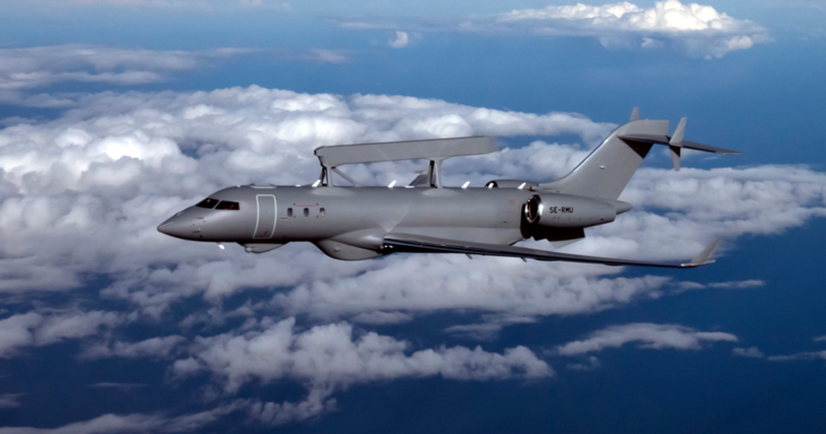 Saab indgår supportkontrakt for GlobalEye med UAE