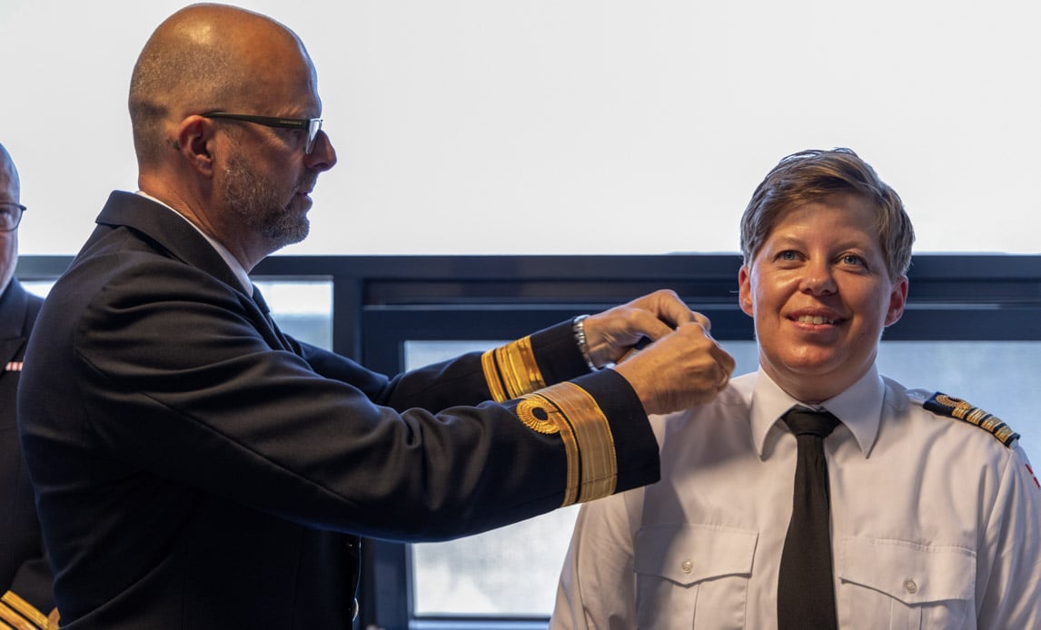 Mette Stab-Johansen, nueva subcomandante del Mando de Apoyo Operativo de Dinamarca