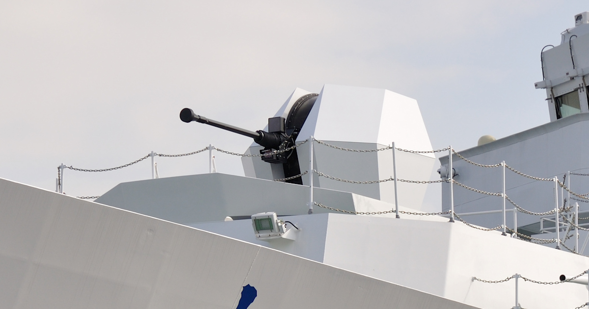 Bofors marinpjäs till Colombias nya örlogsfartyg från Damen