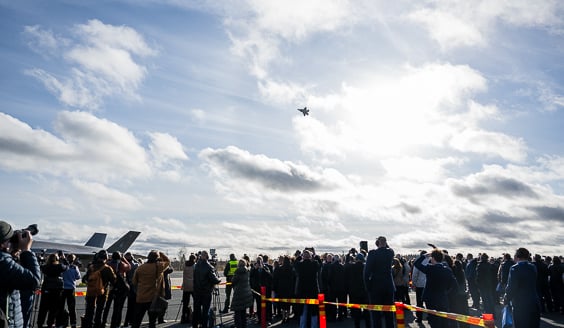 The Finnish Air Force has commissioned its first F-35 fighter jets