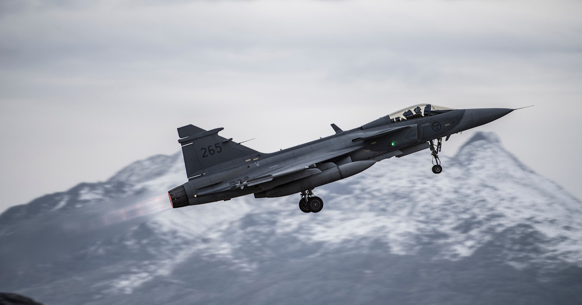 Forlenget støtteavtale for Gripen verdt fire milliarder