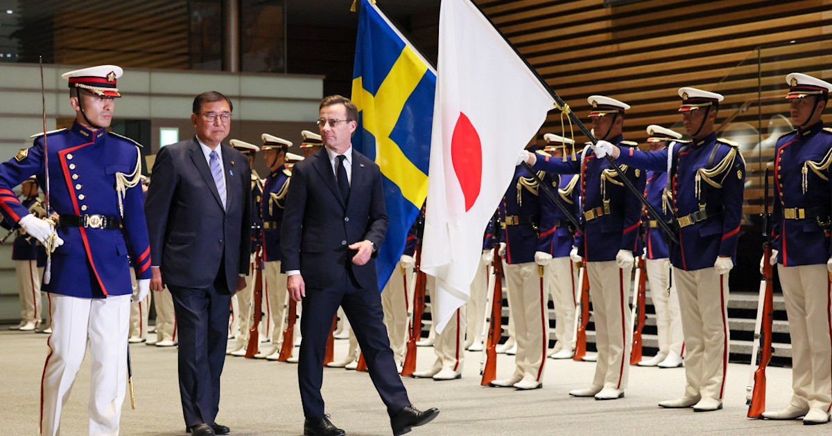 Japan und Schweden gehen strategische Partnerschaft ein