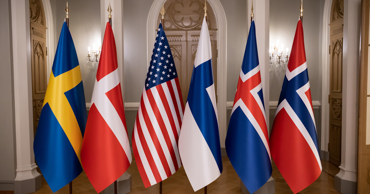 President Biden i Finland för nordiskt toppmöte