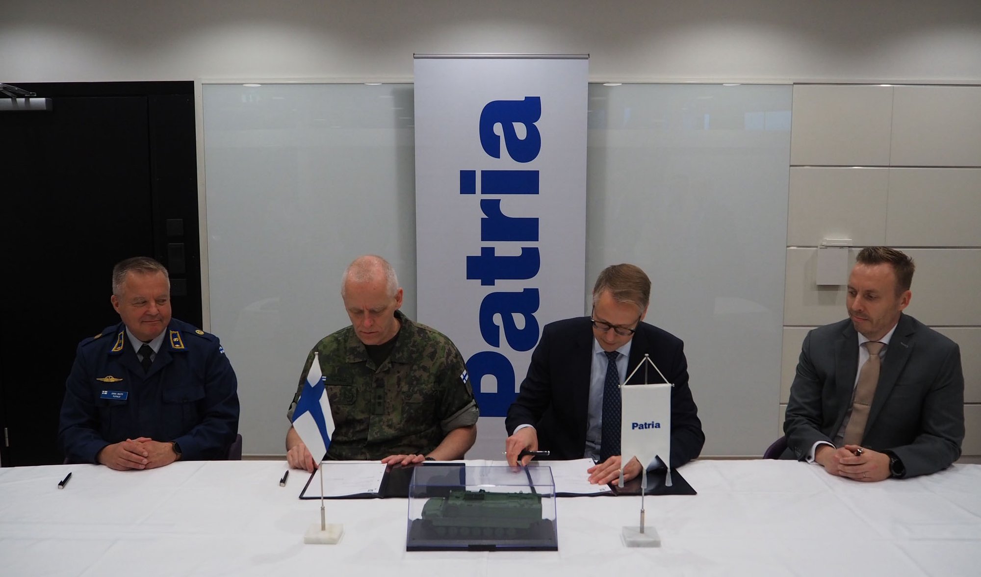 Finland and Sweden acquire first Patria TRACKX vehicles