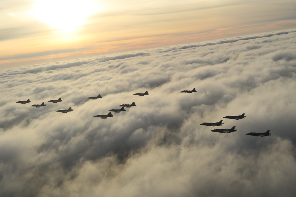 Nordisk kampfly opererede i finsk luftrum