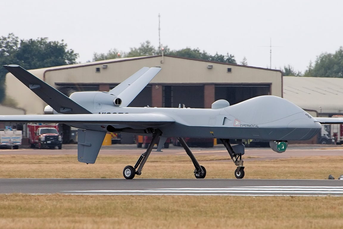 Illustration av MQ-9B med JSM-integration