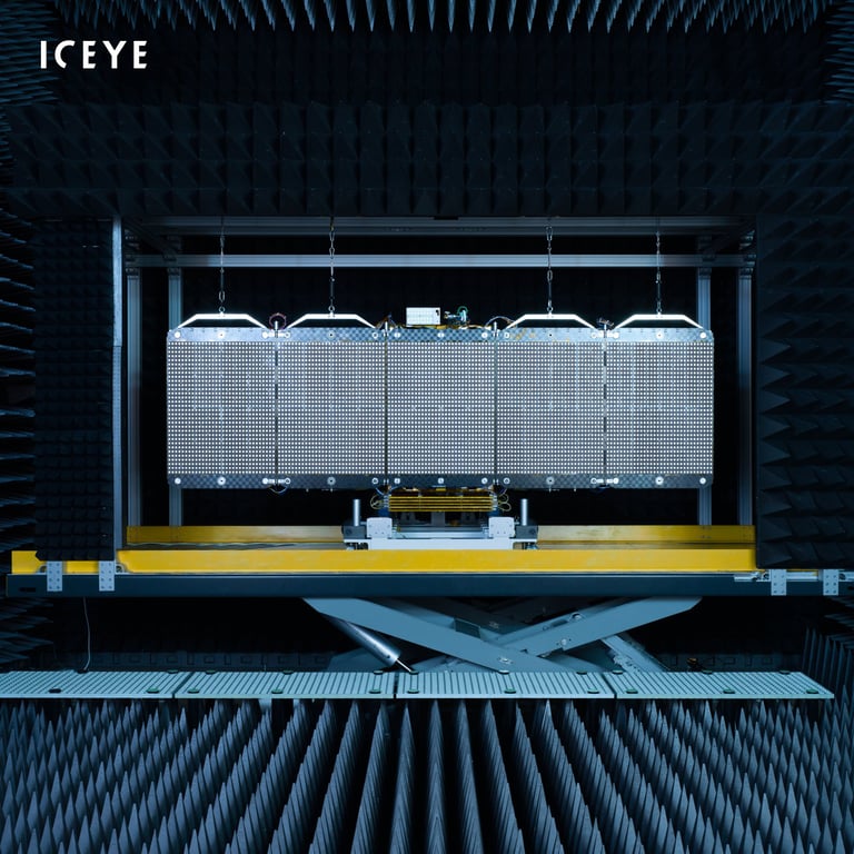 ICEYE indgår aftale med Sveriges forsvarsmaterielmyndighed om SAR-satellitter