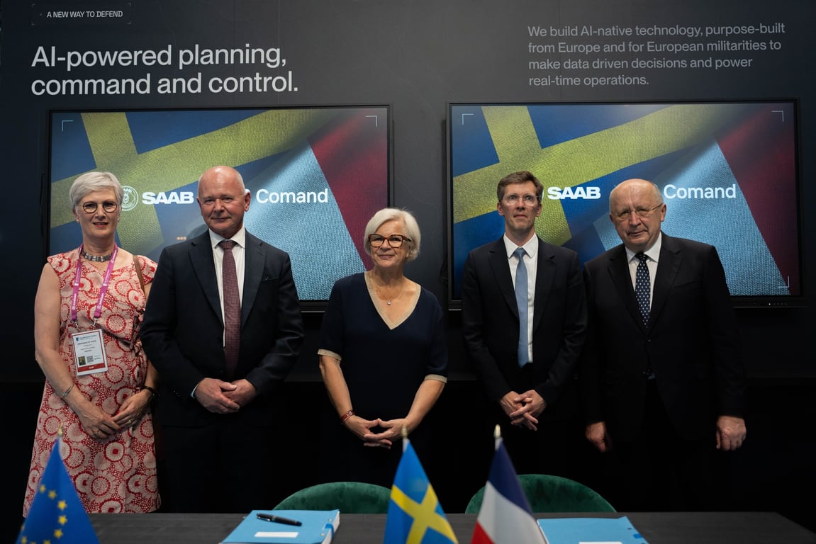 Saab investoi ranskalaiseen Comand AI:hin