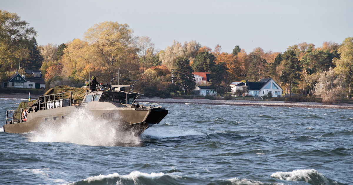 Anden amfibiebataljon og USMC øver i Stockholms skærgård