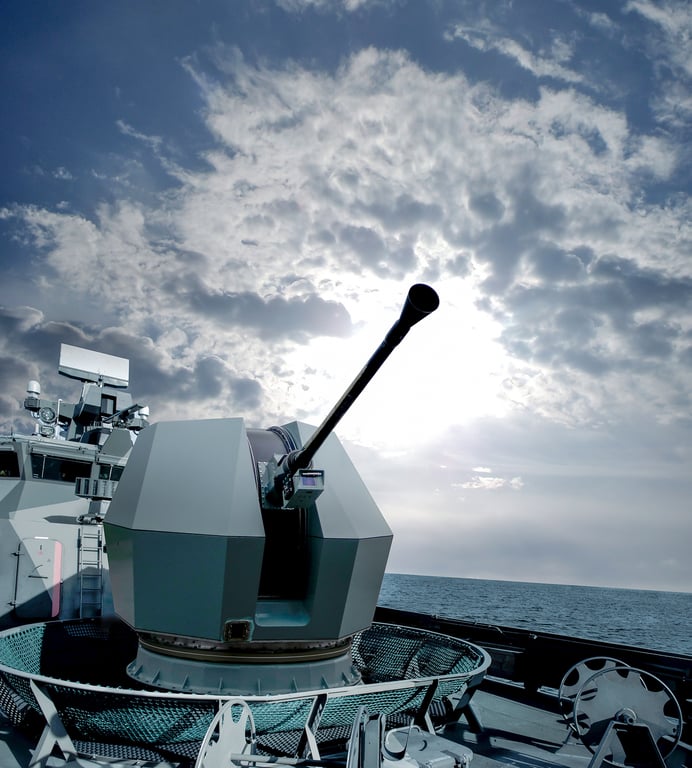 BAE Systems saa Brasilialta tilauksen 40Mk4-laivastotykeistä