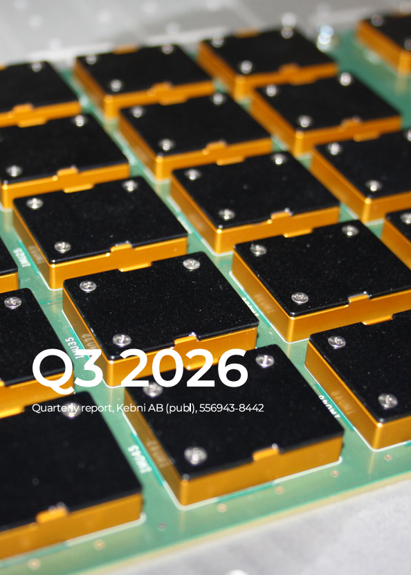 Kebni Q3 report 2026