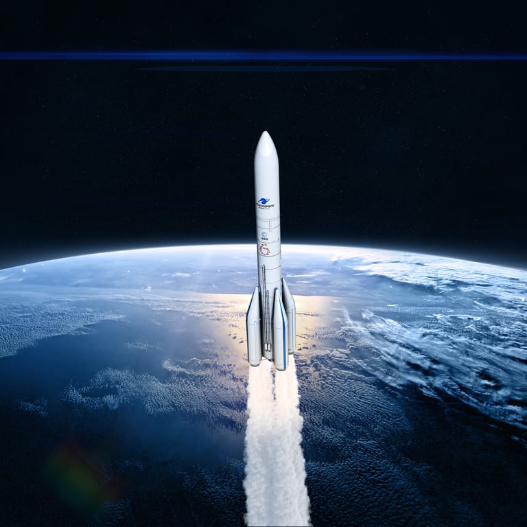 La tecnología espacial sueca en el foco cuando se lanza Ariane 64