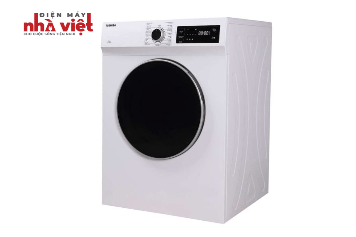 Máy sấy thông hơi 7 kg Toshiba TD-H80SEV (WK) Thumbnail 2