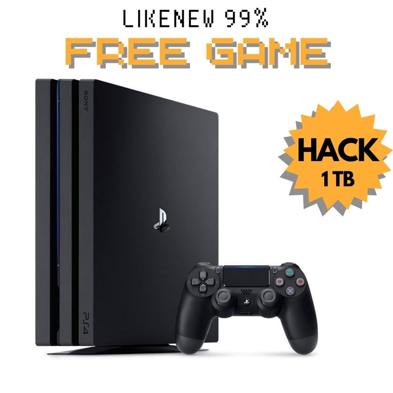 PS4 Pro FW 12.52 1Tb Cũ Fullbox 98%
