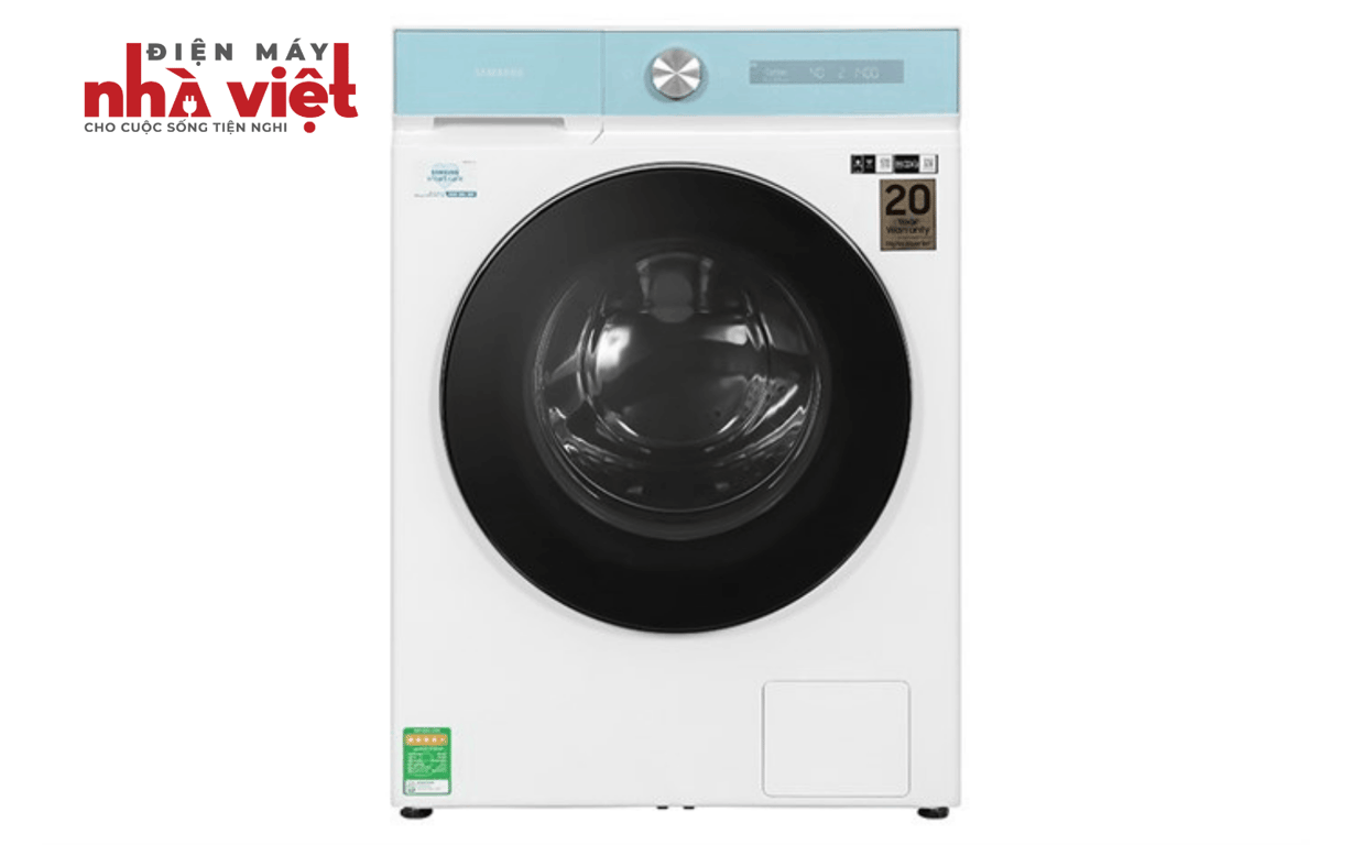 Máy giặt sấy Samsung Bespoke AI Inverter giặt 14 kg - sấy 8 kg WD14BB944DGMSV