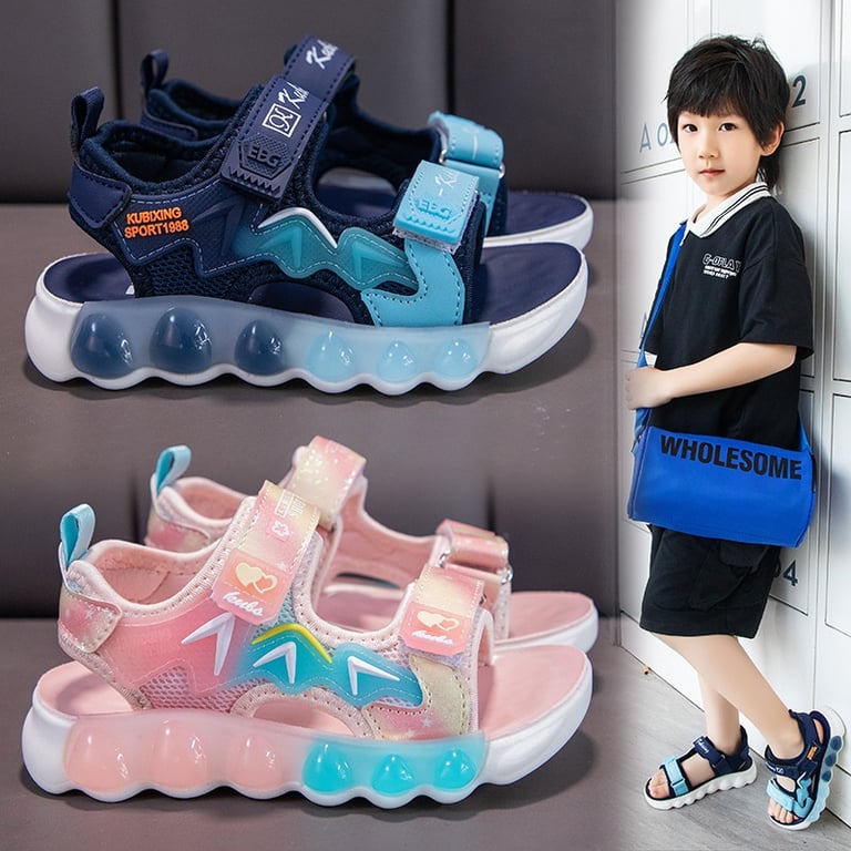 M171 Sandal Thể Thao Trẻ Em Siêu Nhẹ – Dép Quai Hậu Bé Trai & Bé Gái Đế Bong Bóng 2 Quai Dán Tiện Lợi Đi Học, Đi Chơi (Size 26 - 37)