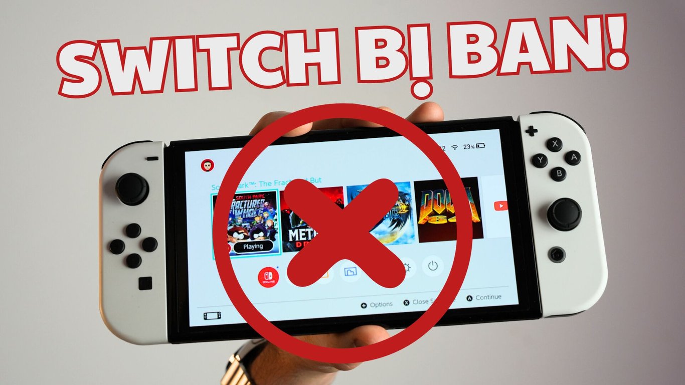 Chống Ban Cho Máy Nintendo Switch