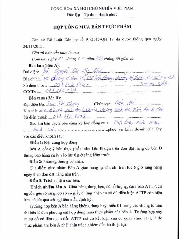 Hồ sơ pháp lý CÔNG TY TNHH THẮNG THỦY