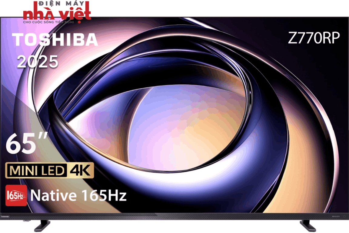 Smart Tivi Mini LED Toshiba AI 4K 65 Inch 65Z770RP