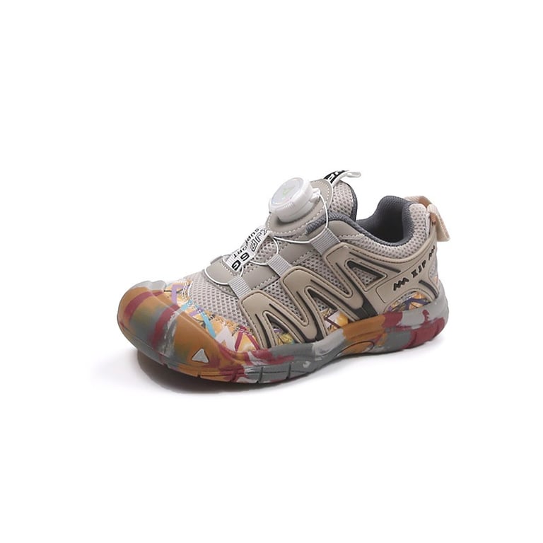 M152 Giày Sneaker Trẻ Em Khóa Núm Xoay Tự Động XJP SUPPORT 6G – Giày Thể Thao Học Sinh Êm Chân, Chống Trượt (Size 26-37)