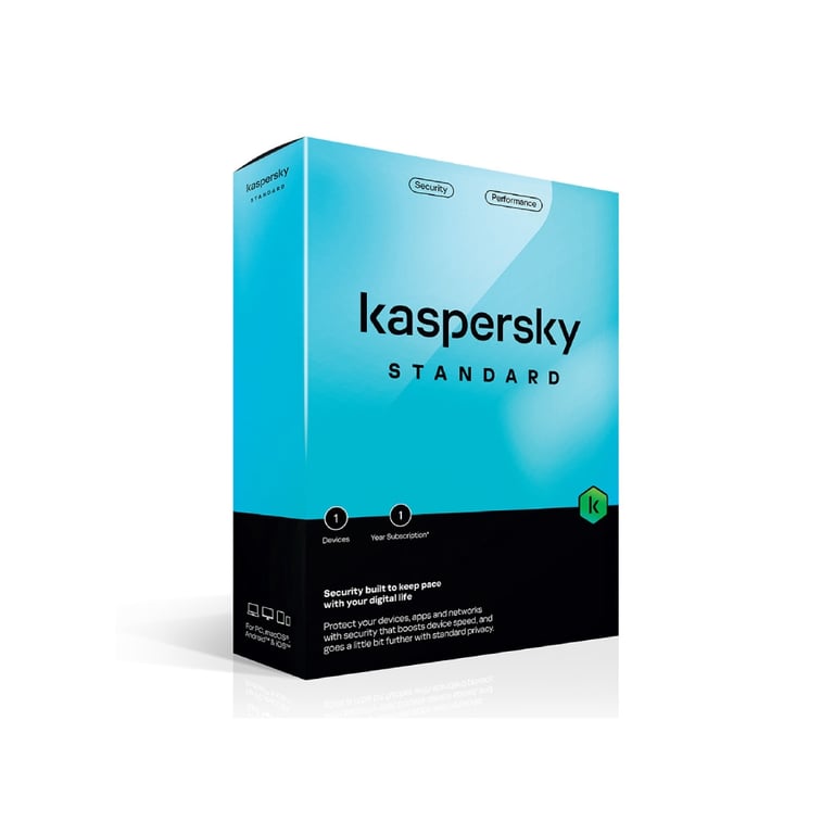 Phần Mềm Diệt Virus Kaspersky Standard (3 Thiết Bị - 1 Năm)