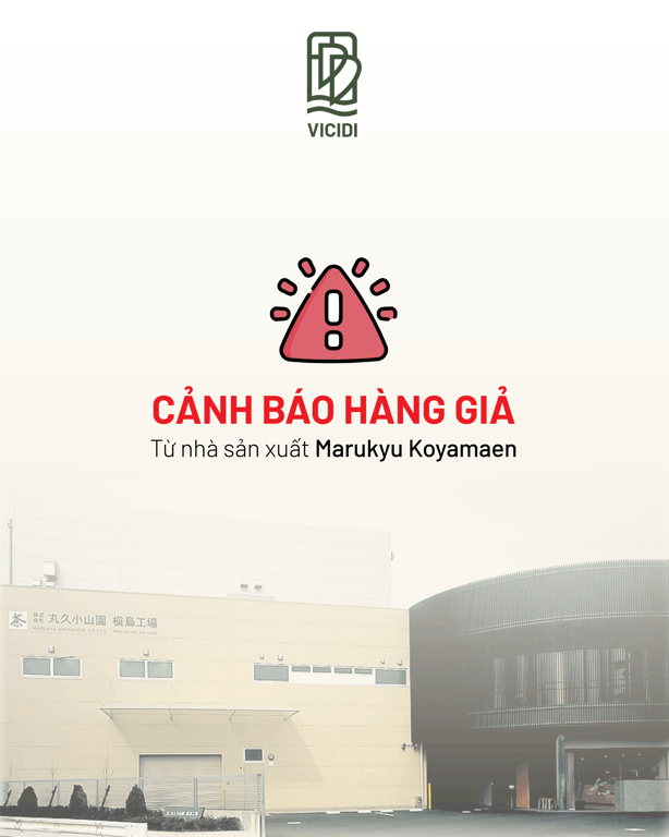 Cảnh cáo hàng giả từ nhà sản xuất Marukyu Koyamaen