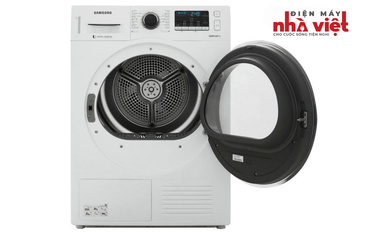 Máy sấy bơm nhiệt Heatpump Samsung DV90M5200QW/SV 9kg Thumbnail 2