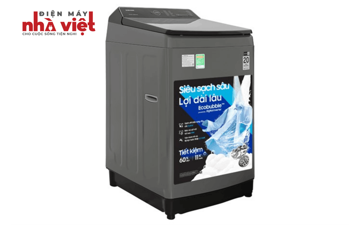 Máy giặt Samsung Ecobubble Inverter 10.5 kg WA10CG5745BDSV