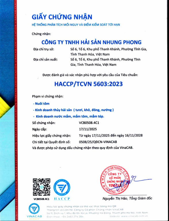 Hồ sơ pháp lý CÔNG TY TNHH THẮNG THỦY