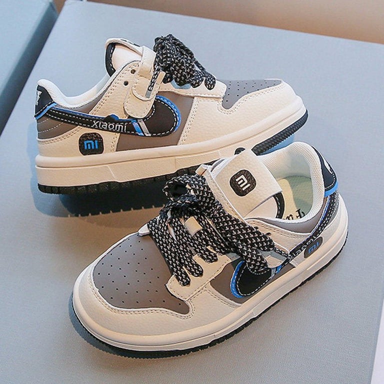 M150 Giày Sneaker Thể Thao Trẻ Em Phong Cách Hàn Quốc – Giày Trẻ Em Da PU Mềm Dây Dán Tiện Lợi Đi Học, Đi Chơi