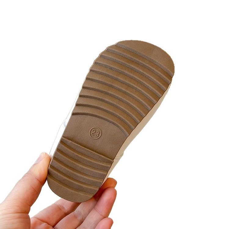 M186 Giày Búp Bê T-Strap Đục Lỗ Hoa Văn Vintage Cho Bé Gái (Size 26-30)
