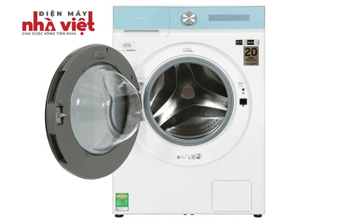 Máy giặt sấy Samsung Bespoke AI Inverter giặt 14 kg - sấy 8 kg WD14BB944DGMSV