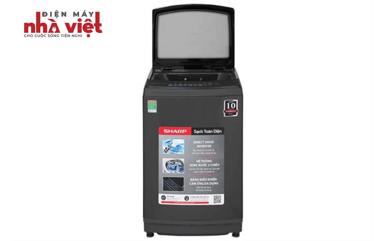 Máy giặt Sharp Inverter 13 kg ES-TM130CD-DS