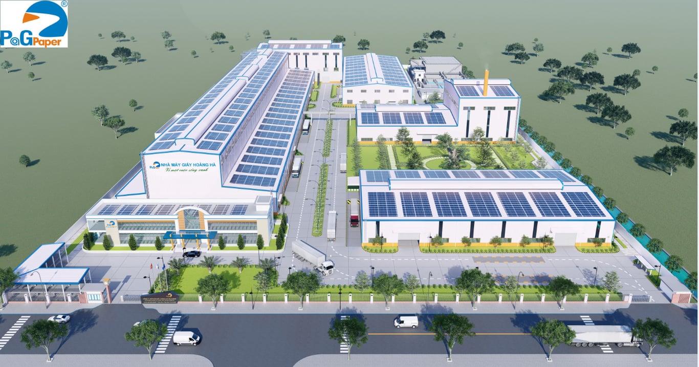 Điện mặt trời 1.18 MW Nhà máy Giấy HHP Global