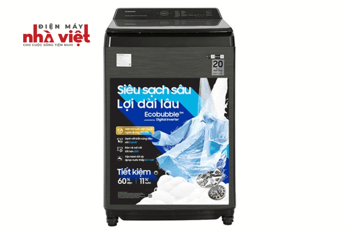 Máy giặt Samsung Inverter 17 kg WA17CG6886BVSV