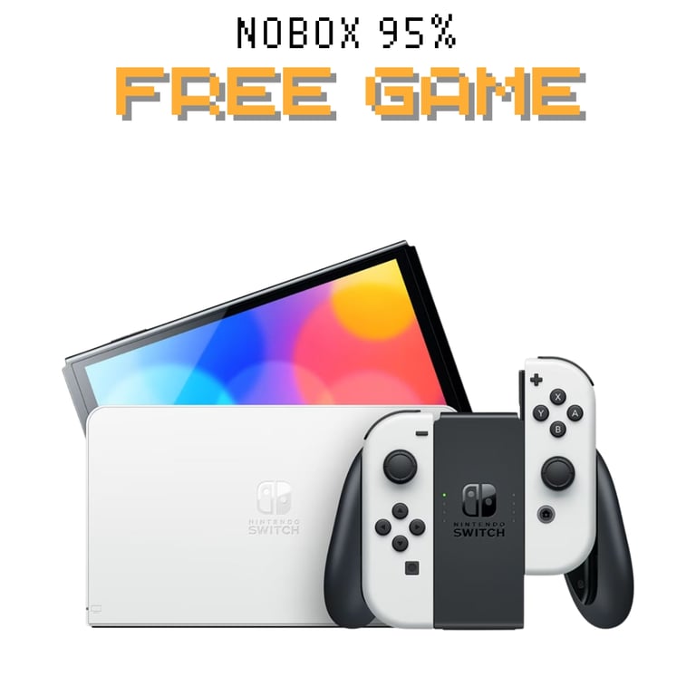 Nintendo Switch OLED Cũ Nobox Không Hộp 95%