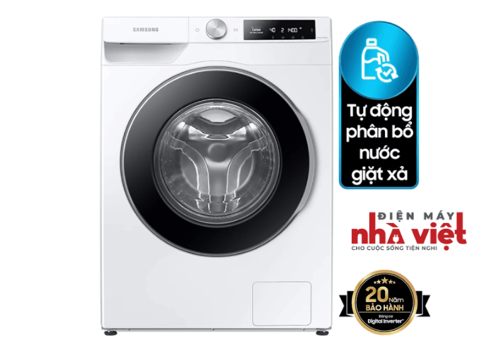 Máy Giặt Samsung Inverter 9 kg WW90T634DLE/SV