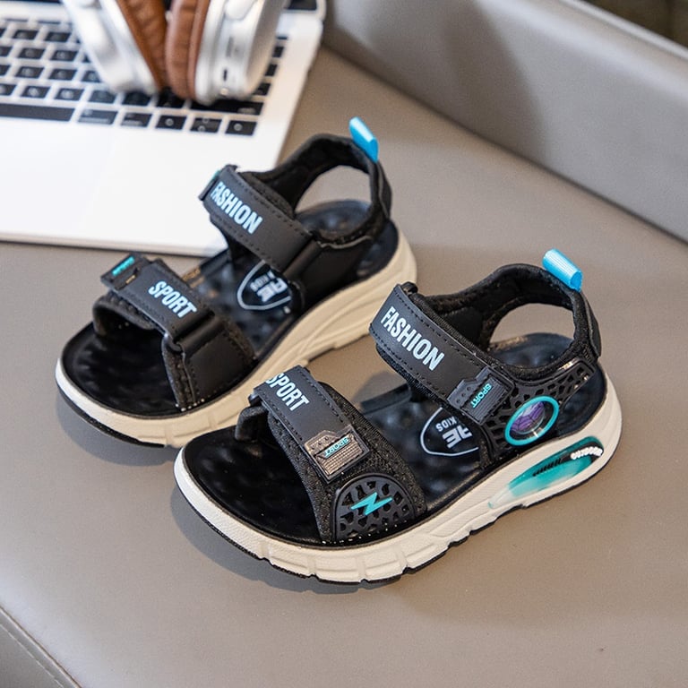 M170 Dép Sandal Quai Hậu Trẻ Em 2 Quai Dán SPORT FASHION Phong Cách Thể Thao Năng Động Cho Bé Đi Học (Size 26-37)