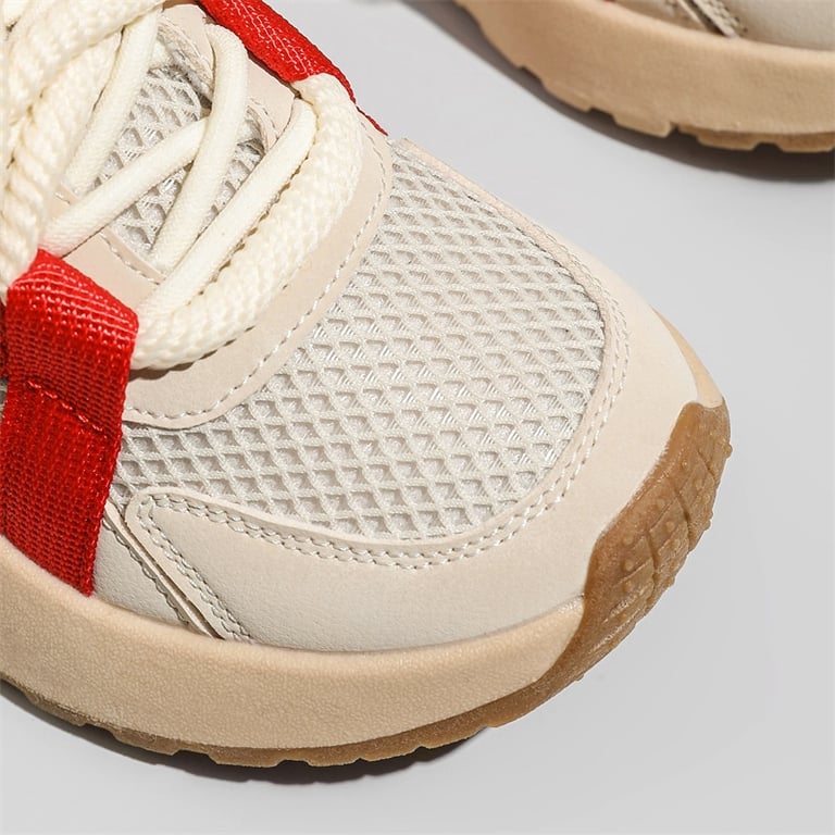 M050 Giày Thể Thao Trẻ Em Phối Lưới Dây Thừng Xoắn – Sneaker Bé Trai & Bé Gái Phong Cách Hàn Quốc Đai Đan Năng Động Đi Học, Đi Chơi (Size 27 - 37)