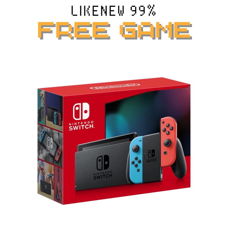 Nintendo Switch V2 Cũ Fullbox 98%