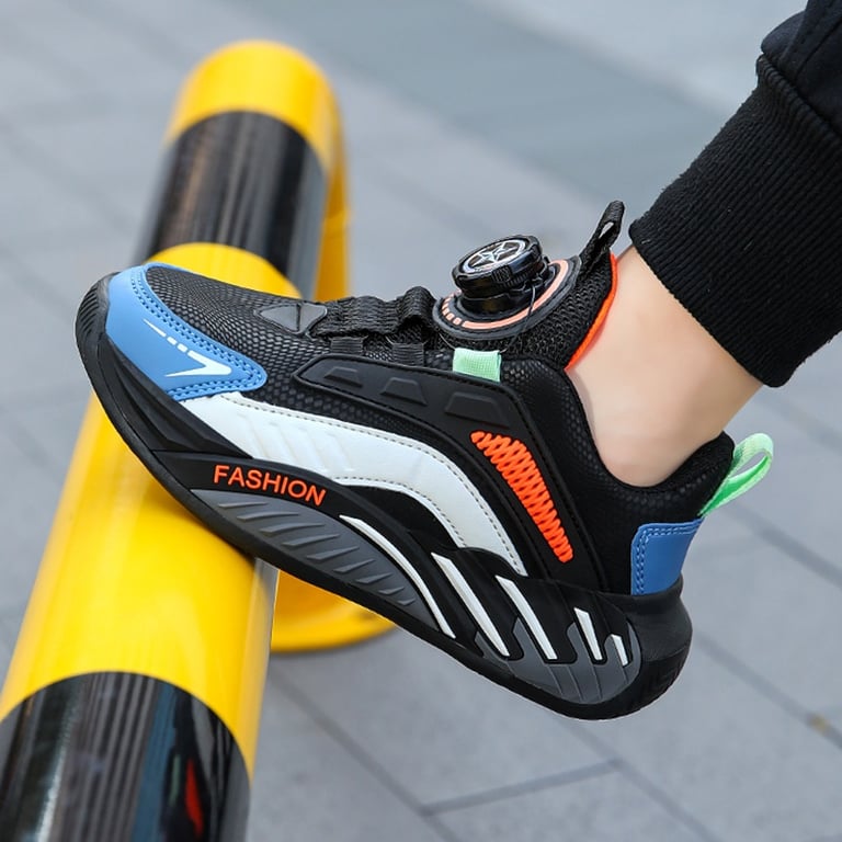 M161 Giày Thể Thao Sneaker Khóa Xoay Thông Minh Trẻ Em (Size 27-39)