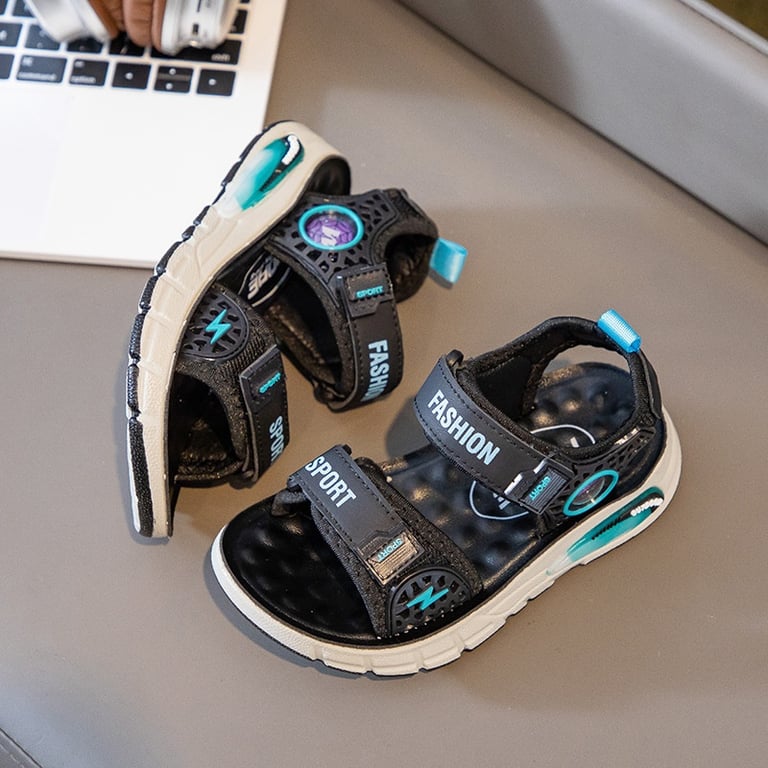 M170 Dép Sandal Quai Hậu Trẻ Em 2 Quai Dán SPORT FASHION Phong Cách Thể Thao Năng Động Cho Bé Đi Học (Size 26-37)