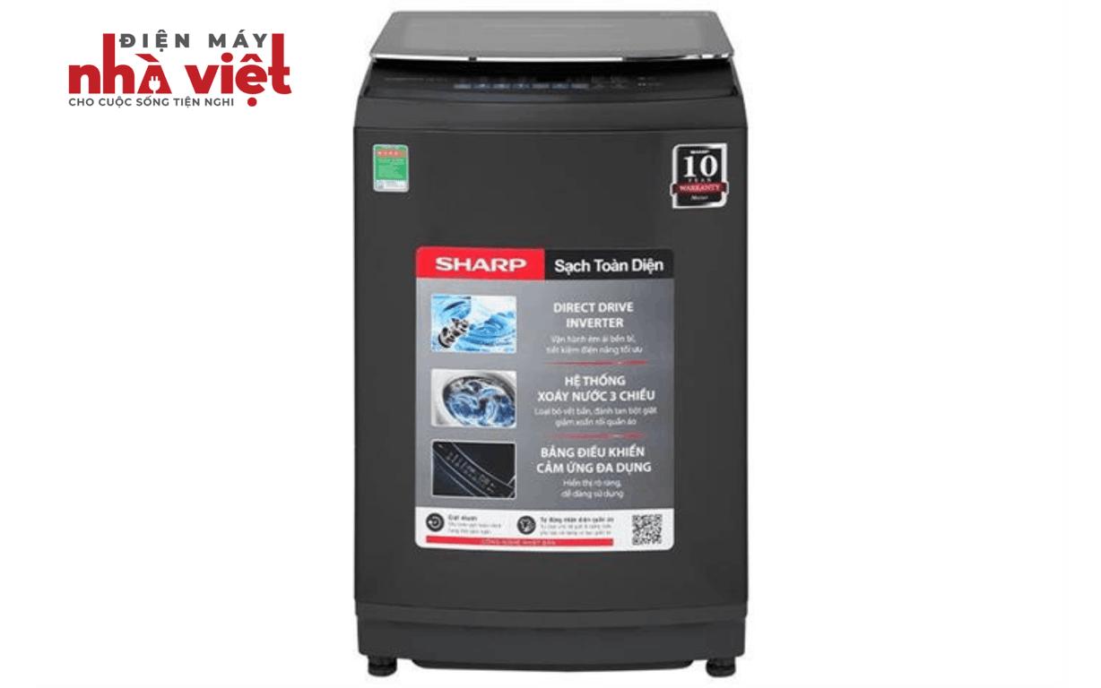 Máy giặt Sharp Inverter 13 kg ES-TM130CD-DS