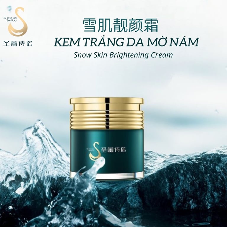 KEM TRẮNG DA MỜ NÁM  Snow Skin Brightening Cream