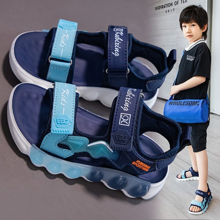 M171 Sandal Thể Thao Trẻ Em Siêu Nhẹ – Dép Quai Hậu Bé Trai & Bé Gái Đế Bong Bóng 2 Quai Dán Tiện Lợi Đi Học, Đi Chơi (Size 26 - 37)