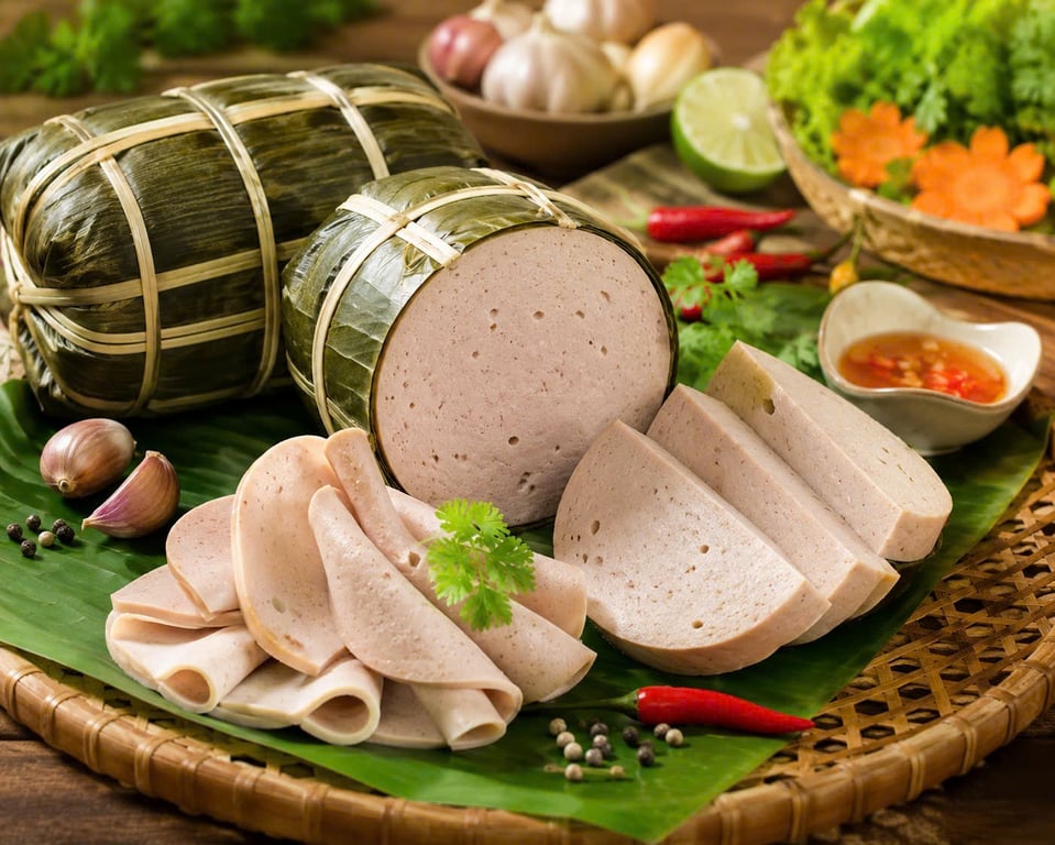 Giò, chả các loại