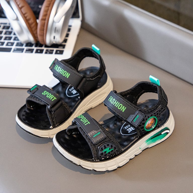 M170 Dép Sandal Quai Hậu Trẻ Em 2 Quai Dán SPORT FASHION Phong Cách Thể Thao Năng Động Cho Bé Đi Học (Size 26-37)