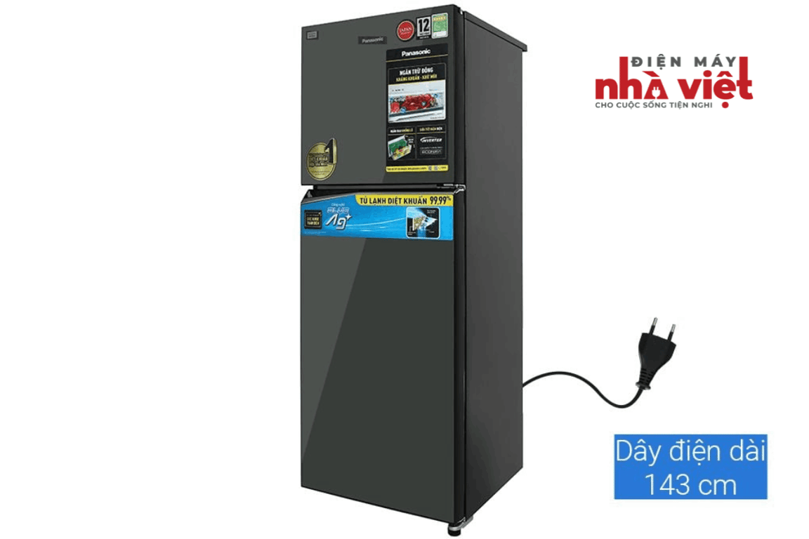 Tủ lạnh Panasonic Inverter 306 lít NR-TV341BPKV (2 cánh)